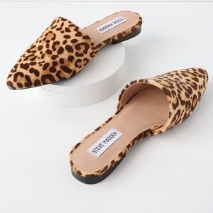 Steve Madden Trace Leopard Print Mules